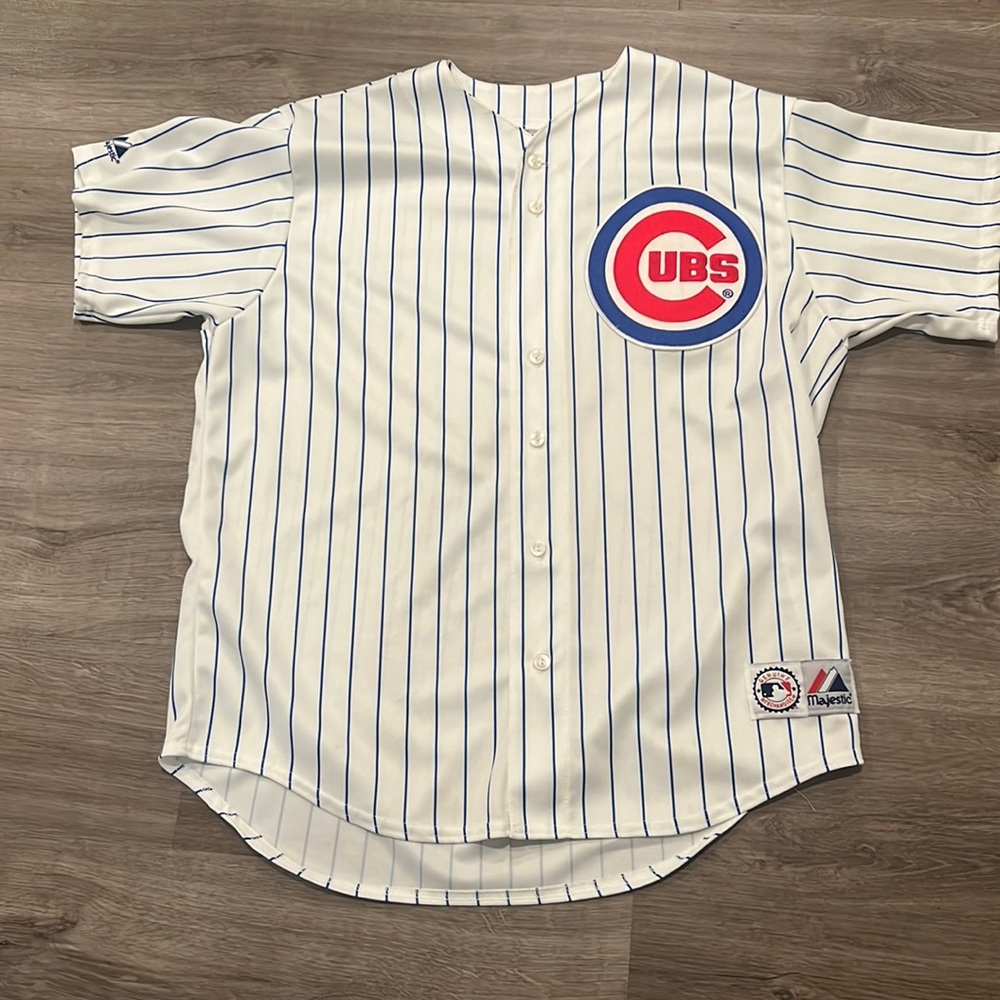 Majestic MLB Chicago Cubs Genuine Jersey- size XL